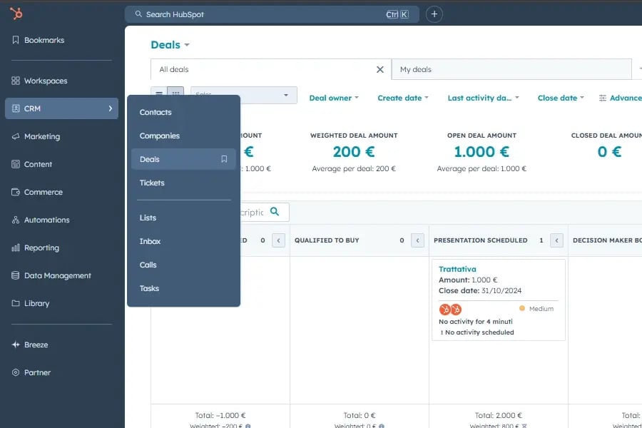 HubTop - CRM